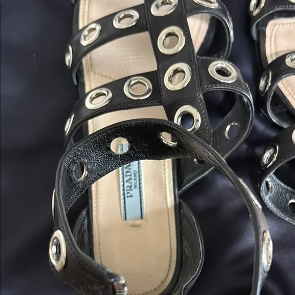 Prada Black Women's Sandals